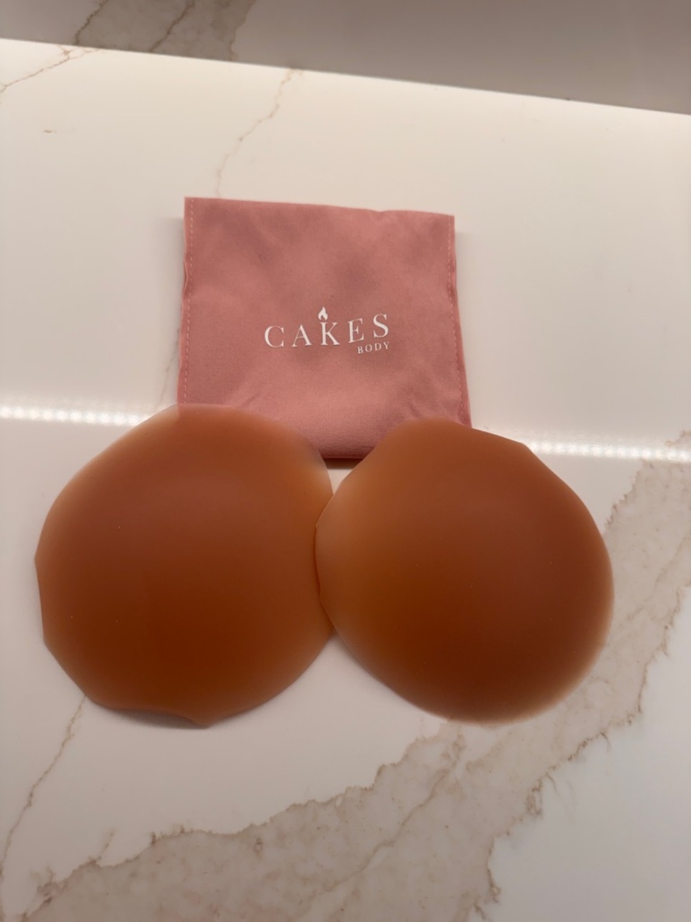 CAKES Body Nude Silicone Nipple Covers - Seamless Adhesive Pasties